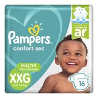 Fr Pampers Comfortsec Jumbo Xxg C/16 Und