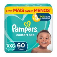 Fralda Pampers Confortsec Xxg/60un