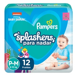 Fr P/banho Splashers P/m C/12un
