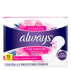 Absorvente Always Diario Regul S/perf C/15