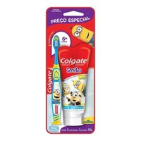 Escova Dental Colgate Smiles Minions +cd Minions