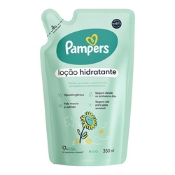 Locao Pampers Hidrat Glicerina 350ml Refil