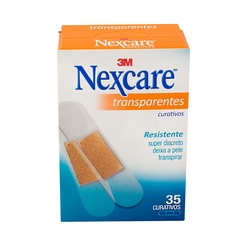 Curativo Nexcare Transparente C/35