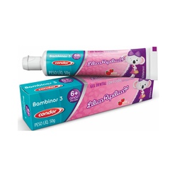 Cr Dent Condor Bambinos 3 Lilica Ripilica 6+sabor Morango50g