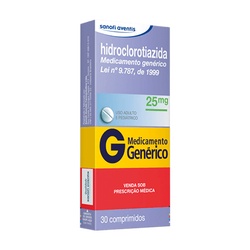 Hidroclorotiazida 25mg C/30 Medley