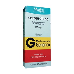 Cetoprofeno 150mg Lib Prol C/10cprs Medl
