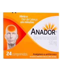 Anador 500mg Cx 24 Comp