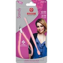 Alicate Cut Mundial Sandy 756 Rosa