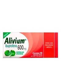 Alivium 600mg C/10 Aps Gelatinosa