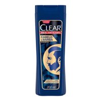 Shampoo Clear 200ml Cabelos E Barba