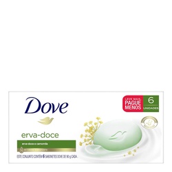 Sabonete Dove 90g Erva Doce C/6