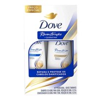 Promopack Sh+cond Dove Rec+querat 400ml