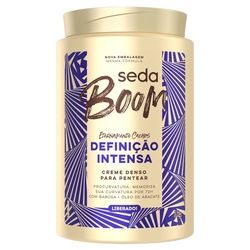 Creme Pentear Seda 1kg Boom Definicao Inten
