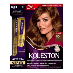 Kit Koleston 60 Louro Escur + Gloss Intenso 40ml