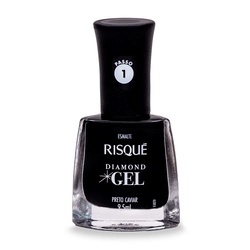 Esmalte Risque 8ml Gel Preto Caviar