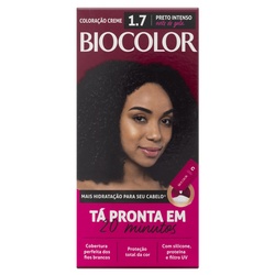 Tintura Biocolor 1.7 Preto Int Mini