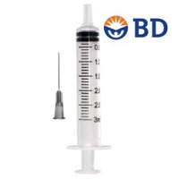 Seringa 3ml Bd Plast +ag 0,70x25