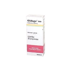 Glifage 500mg 30cprs