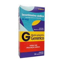 Levotiroxina Sodica 88mcg C/30 Cp Me