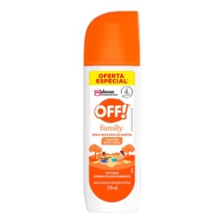 Repelente Off Spray Family 170ml