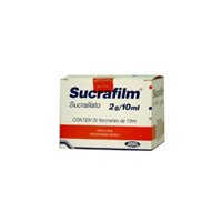 Sucrafilm 2g C/20 Flac 10ml