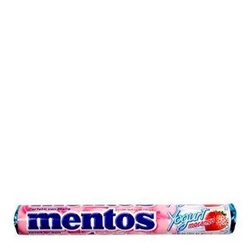 Mentos Stick Yogurt/morango 37,5g