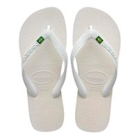 Chinelo Havaianas Brasil Branco 41/42