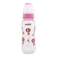 Mamadeira Kuka Nat Color 250ml Rosa