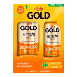 Kit Niely Gold Sh+cond Nutricao Poderosa