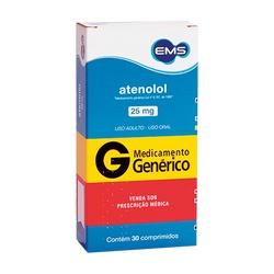 Atenolol 25mg C/30cpr Ems