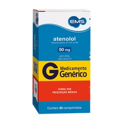 Atenolol 50mg C/30cpr Ems