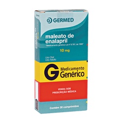 Maleato Enalapril 10mg C/30cpr Germed