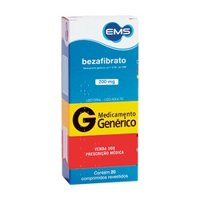 Bezafibrato 200mg C/ 20 Cprs