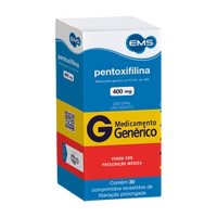 Pentoxifilina 400mg C/30cprs