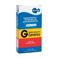 Paracetamol + Pseudofrina C/24cpr