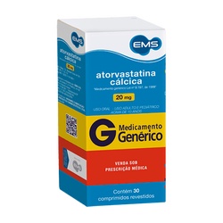 Atorvastatina Calcica 20mg 30cpr Ems