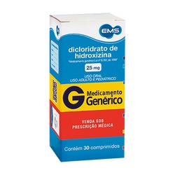 Clor Hidroxizina C/30cpr