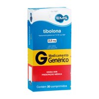 Tibolona 2,5 Mg C/30 Ems