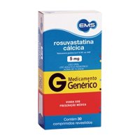 Rosuvastatina Calcica 5mg C/30cprs