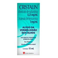 Cristalin 0,25+3mg 15ml