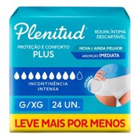 Fralda Plenitude Active Plus G/xg L24 P22