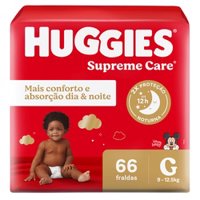 Fr Huggies Supreme Care Hiper G 66und