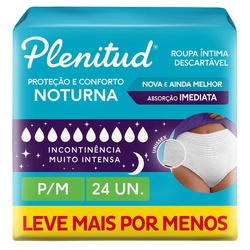Roupa Intima Plenitud Noturna P/m C/24