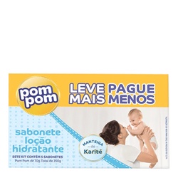 Sabonete Pompom Hidratante 70g L5p4
