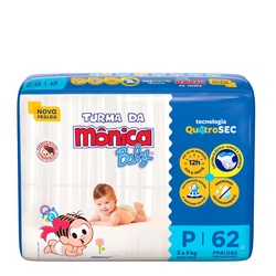 Fralda T Monica Baby Mega P 62