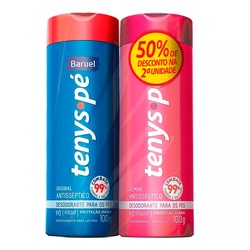 Talco Tenys Pe C/2 Original+woman 100g