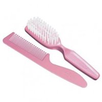 Conjunto Escova E Pente 964130 Rosa