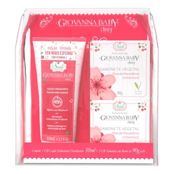 Kit Giovanna Baby Necessaire Cherry Lc 50g+2 Sab