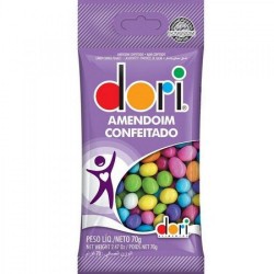 Amendoim Dori Colorido C/ 70 G