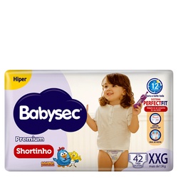 Fr Babysec Premium Shortinho Hiper Xxg 42un